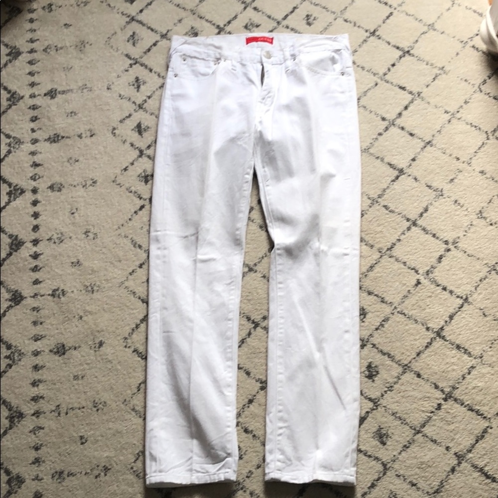 Guess White Pants